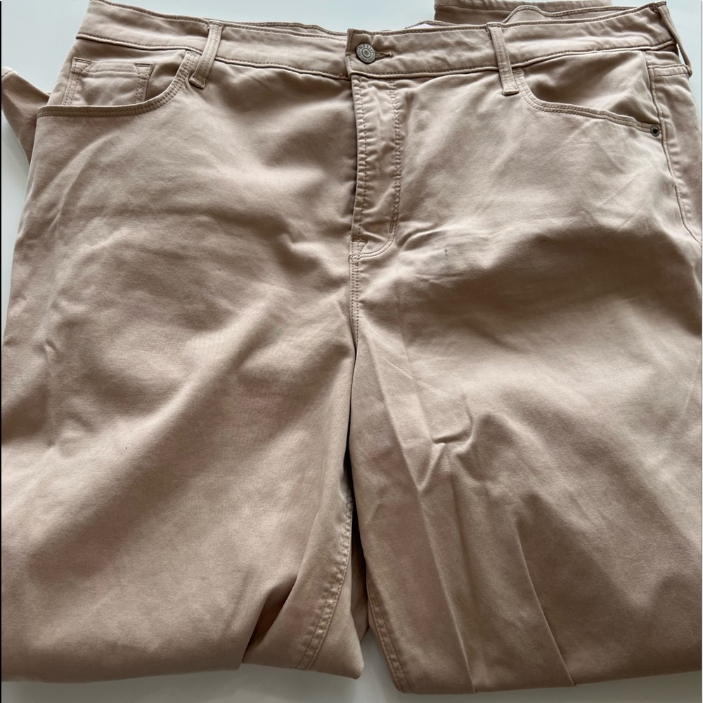 Khaki Stretch Pants size 18